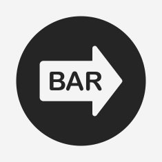 Bar shop sign icon N5