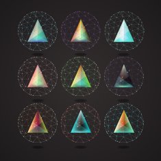 Isolated polygonal crystal N3