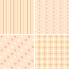 Set of cute pattern and background abstract pastel tone N2