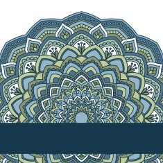 Floral oriental pattern N18