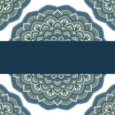 Floral oriental pattern N19