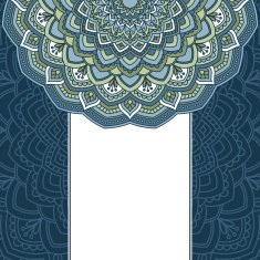 Floral oriental pattern N20