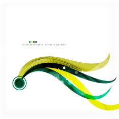 Shiny colorful abstract background green and blue color
