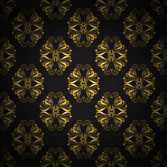 Vintage gold pattern N2
