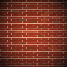 Vector brick wall