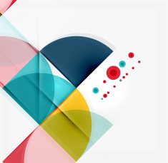 Semicircle triangle pattern N248