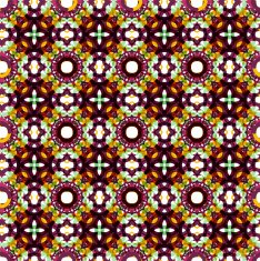 Seamless vector geometric abstract pattern Creative round shapes made of N63