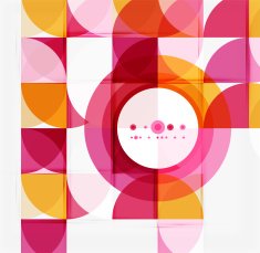 Semicircle triangle pattern N253