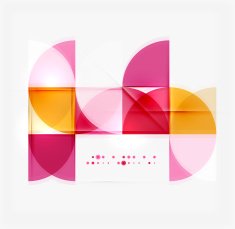 Semicircle triangle pattern N256