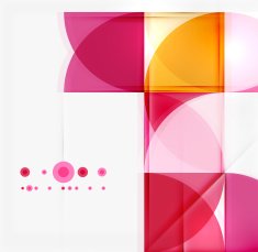 Semicircle triangle pattern N260