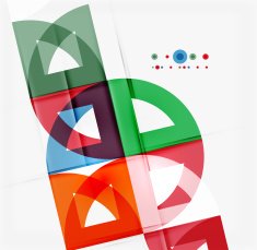 Semicircle triangle pattern N264
