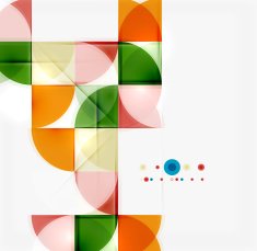 Semicircle triangle pattern N265
