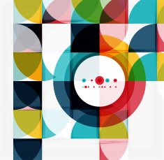 Semicircle triangle pattern N266