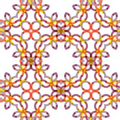 Seamless vector geometric abstract pattern Creative round shapes made of N68