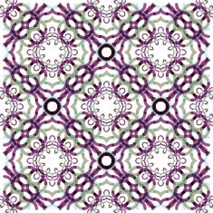 Seamless vector geometric abstract pattern Creative round shapes made of N69