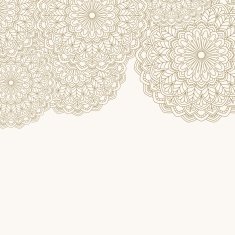 Floral oriental pattern N24