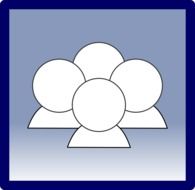 photo of a group of people as a graphic image