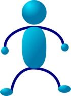 human figure 3D drawing