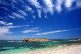 views of the Indian Ocean, the Rottnest island, Australia