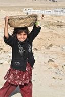 afghani girl child labor