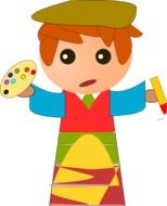 drawing cartoon cute artist