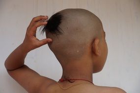 hindu hair cut