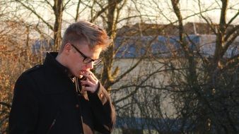 boy smoking