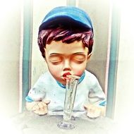 graphic image of the breathing child