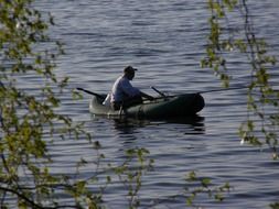 fisherman on boat