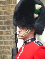 photo of the royal soldier in london