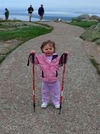 little hiker girl