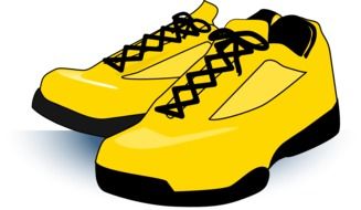 yellow boots drawing