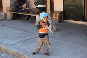 little baby in ecuador