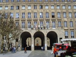 facade of city hall in london