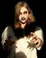 Halloween ghost girl