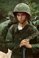 vietnam war soldier, uniformed young man