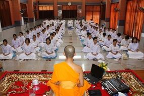 meditation in Thailand