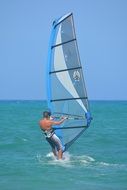 Surfer in the sea