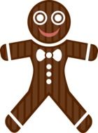 gingerbread man drawing