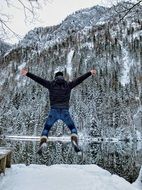 winter lake joy