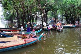 boat tour in Cambodia