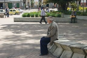 old man in the park