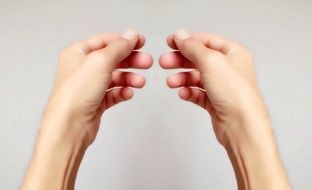 giving hands of a friend