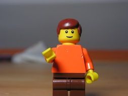 lego character waving