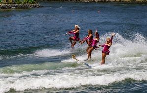 water skiing entertainment