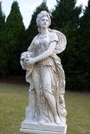 woman stone sculpture