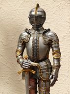 Medieval armor of a knight