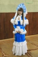 Snow Maiden for New Year's holiday