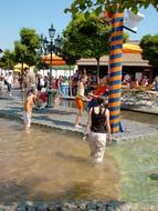 wet fun water