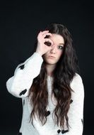 girl creative portrait